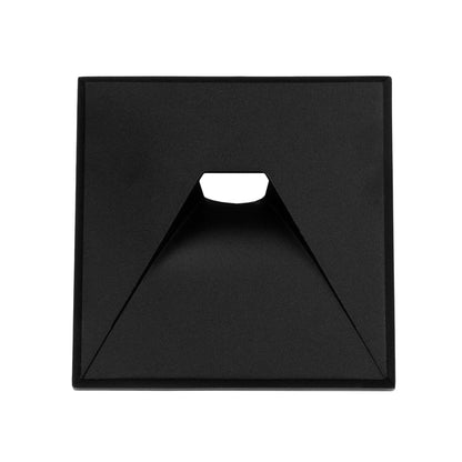Sys-Wall68 | Afdekplaat | vierkant 2 | zwart