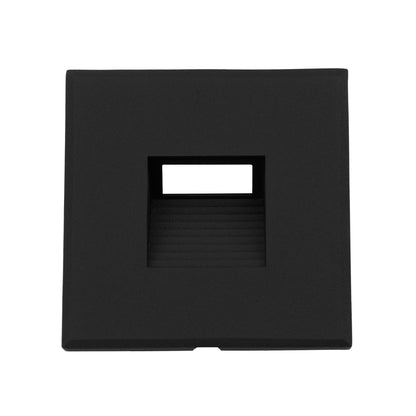 Sys-Wall68 | Afdekplaat | vierkant 3 | zwart