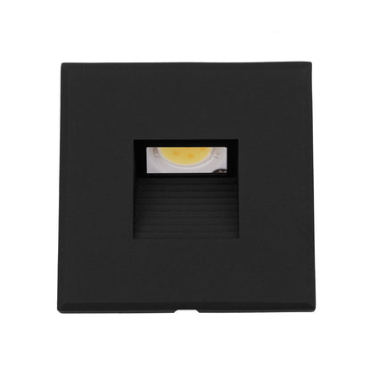 Sys-Wall68 | Afdekplaat | vierkant 3 | zwart