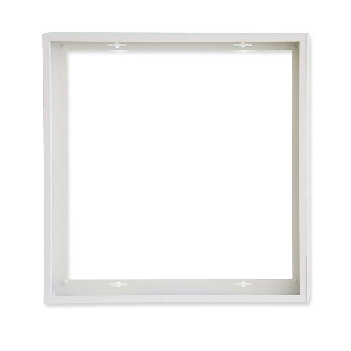 Installatiemateriaal | Opbouwframe voor LED paneel 600x600 | hoogte 5cm | voorgemonteerd | wit