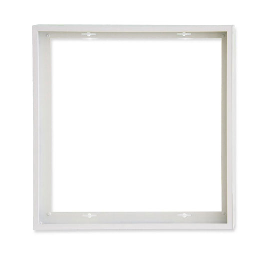 Opbouwframe | voor LED paneel 600x600 | hoogte 5cm | wit RAL 9016