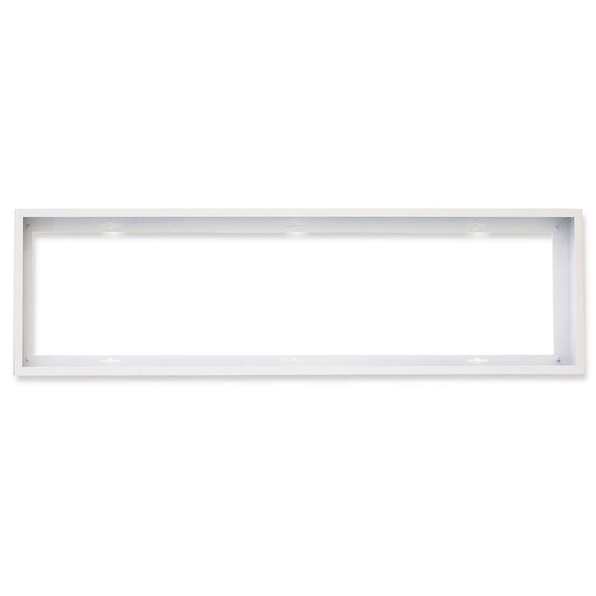 Installatiemateriaal | Opbouwframe voor LED paneel 300x1200 | hoogte 5cm | voorgemonteerd | wit