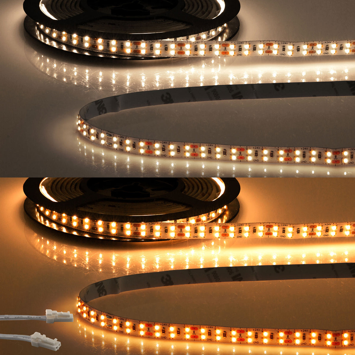 MiniAMP CRI919/940 CCT | LED-strip | 1900-4000K | 21W/m | 24V | IP20