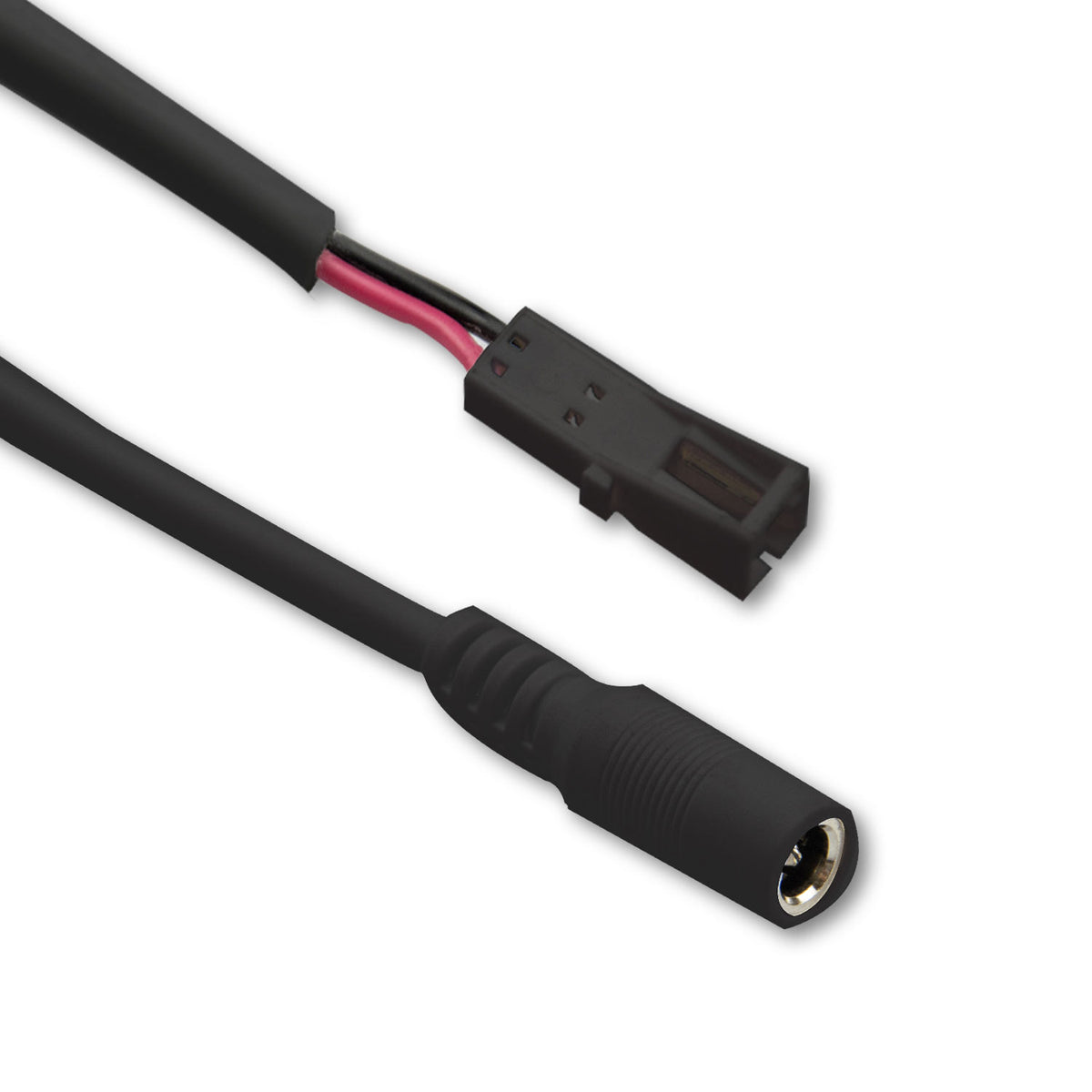 MiniAMP | Connector | adapter rond stekker naar MiniAMP | 2-polig | 3A | 10cm