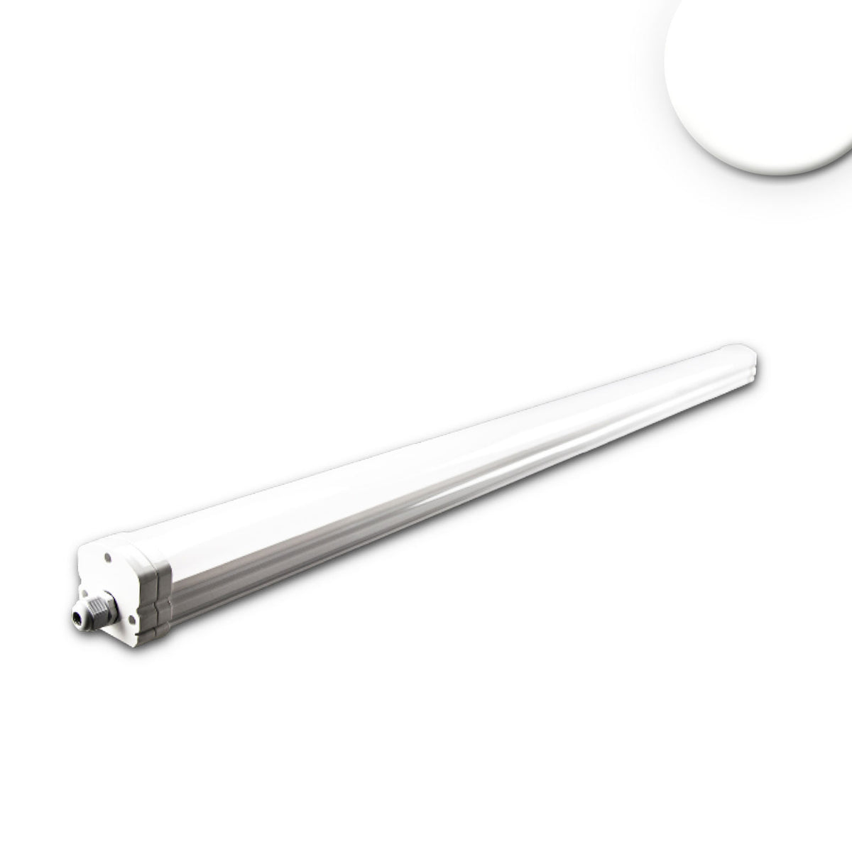 Lineaire armatuur | waterdicht | met HF-sensor | 130cm | IP65 | 36W | neutraal wit