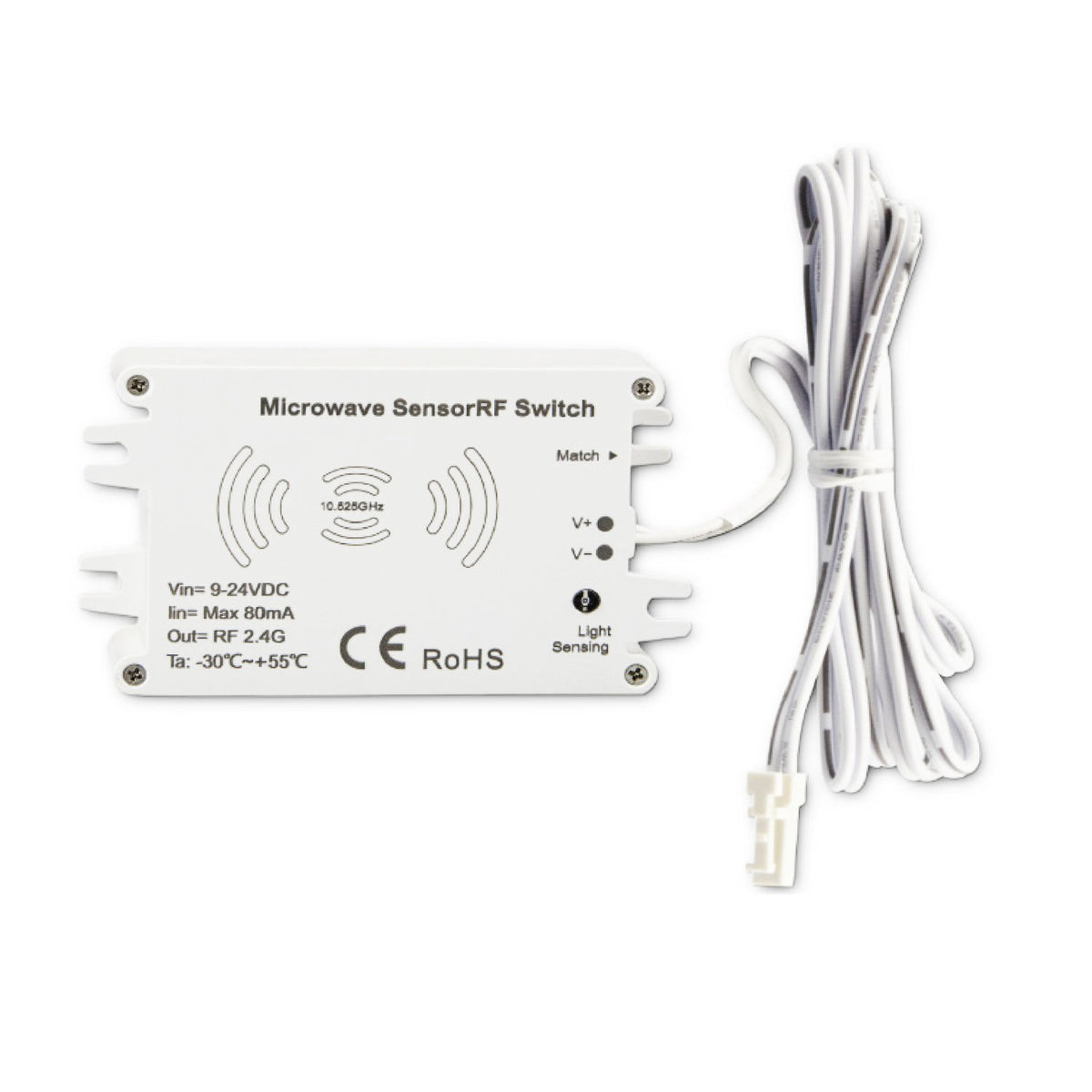 Sys-Pro MiniAMP | Sensor | radiografische HF bewegingsmelder | 9-24V
