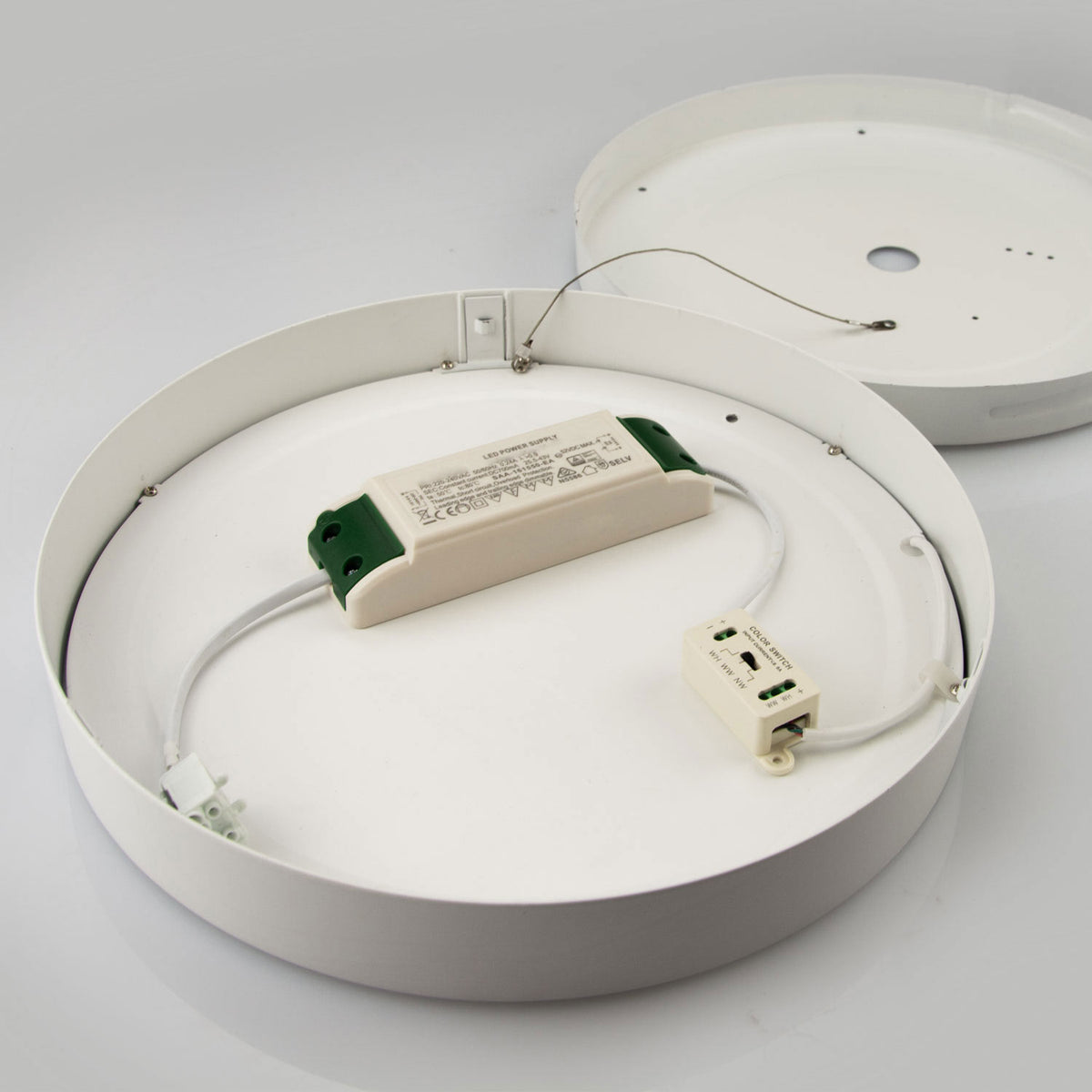 PRO | Plafondlamp | rond DN300 | ColorSwitch 2700/3000/4000K | 30W | dimbaar | wit