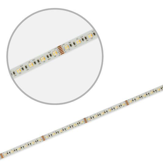 SIL RGB+WW+CW CCT | LED-strip | 5in1 | 2500K tot 6500K | 22W/m | 24V | IP20 | 5m