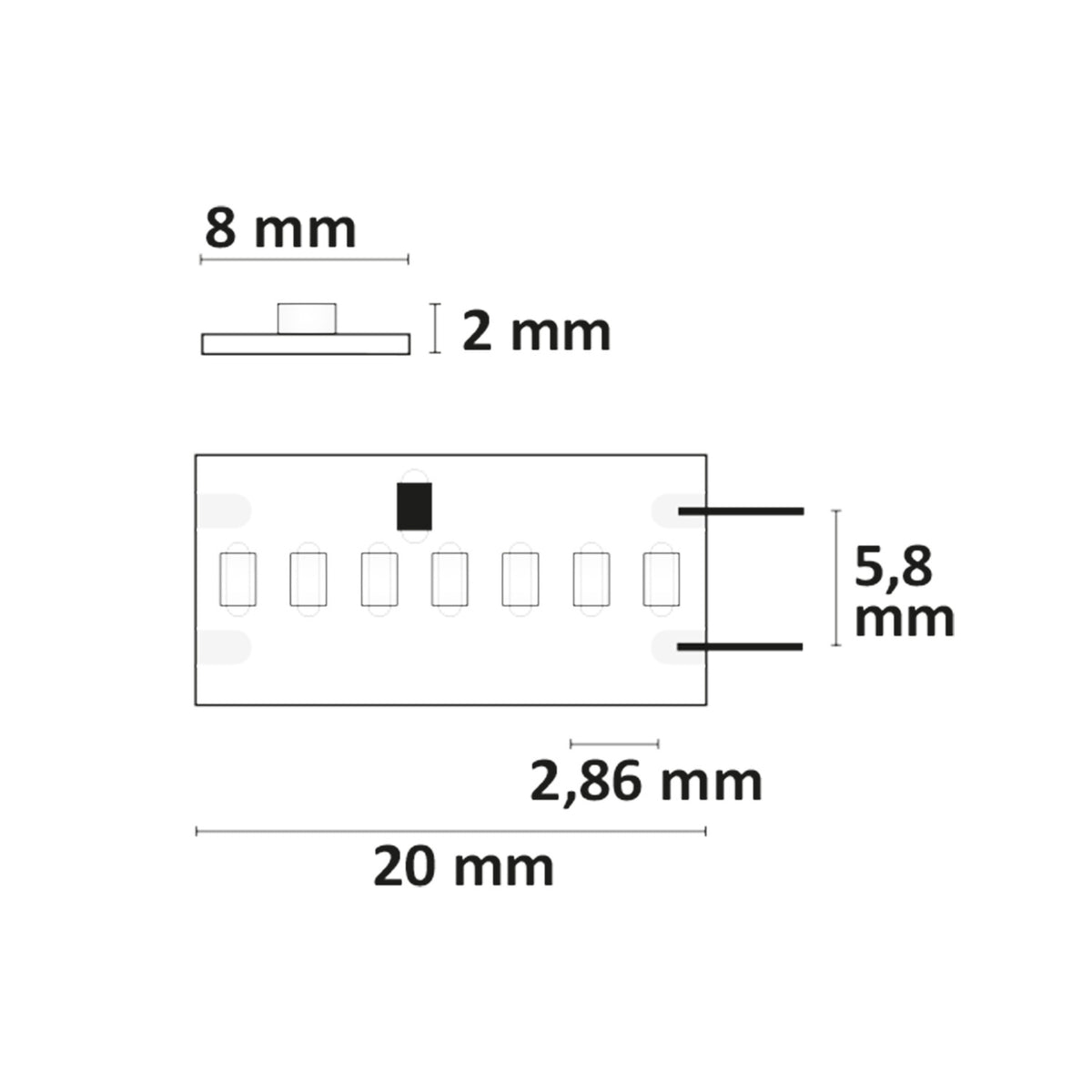 Linear8 CRI940 | LED-strip | 5m | 4000K | 22W/m | 24V | IP20