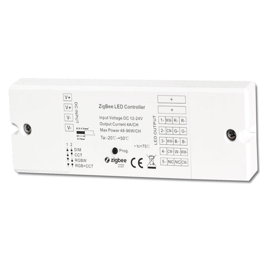 ZigBee 3.0 | Controller | PWM | 5 kanalen | 12-24V | 5x4A