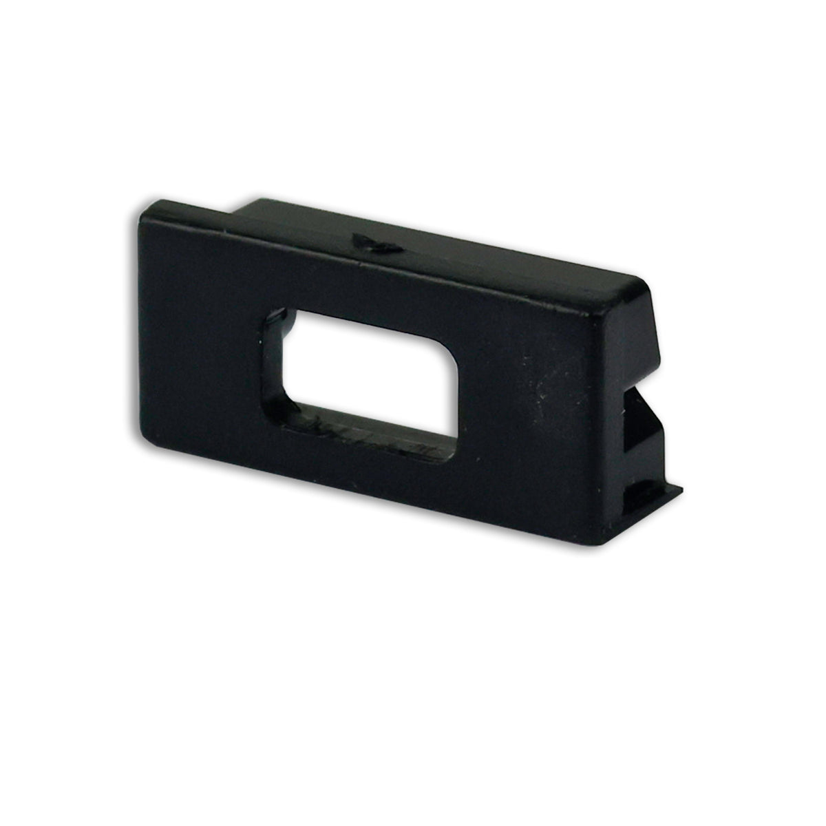 EC76B | Profielaccessoire | Eindkap PURE14 S met kabeldoorvoer | zwart