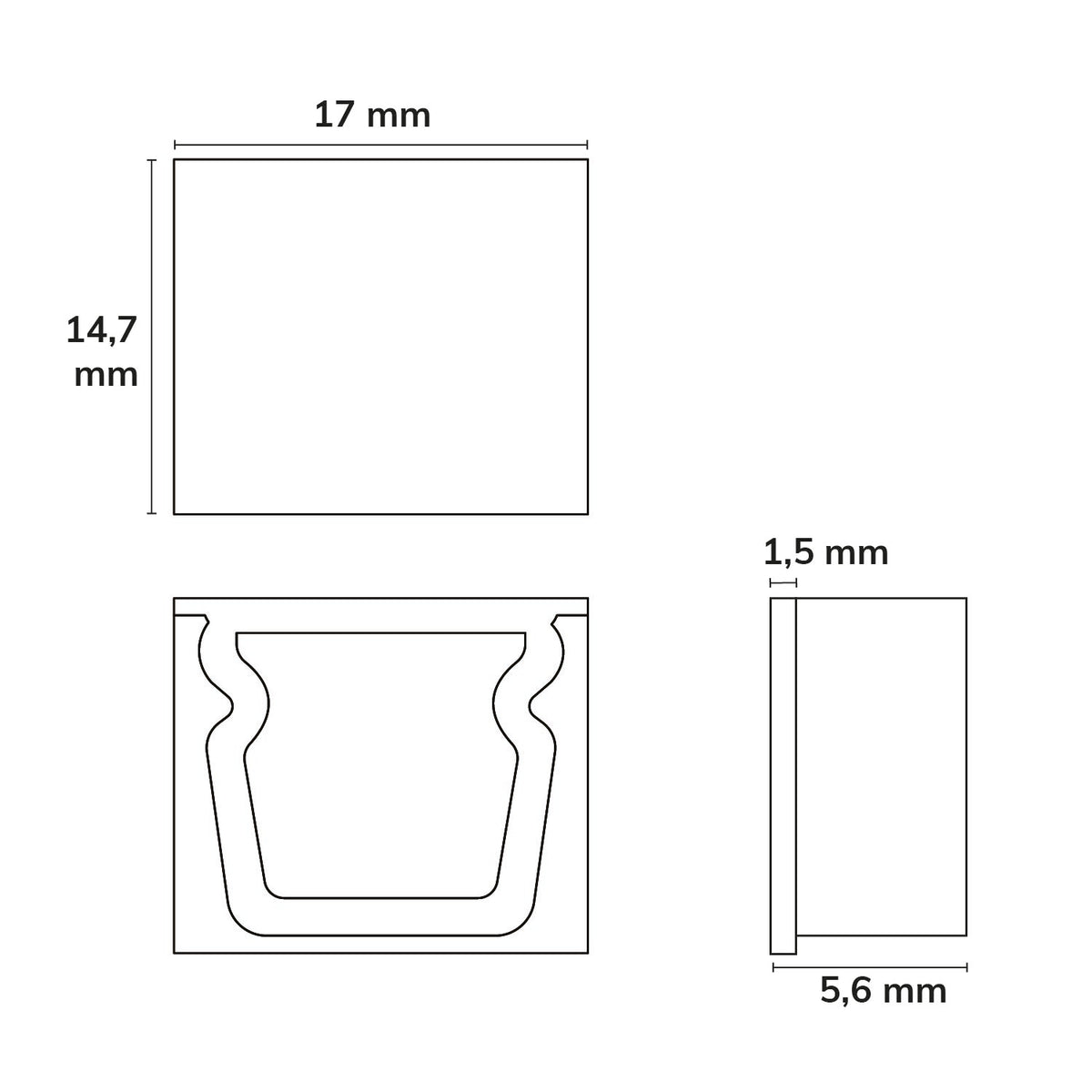 EC77 | Profielaccessoire | Eindkap PURE12 S