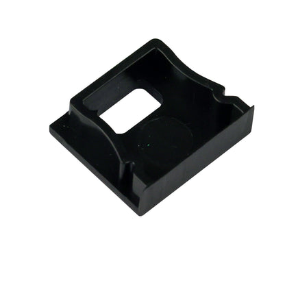 EC78B | Profielaccessoire | Eindkap PURE12 S met kabeldoorvoer | zwart