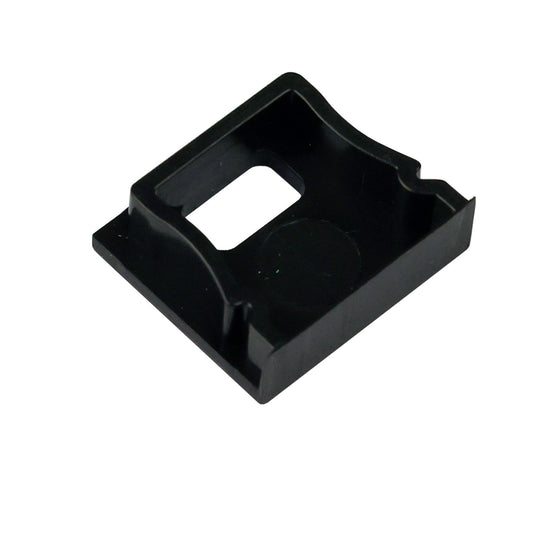 EC78B | Profielaccessoire | Eindkap PURE12 S met kabeldoorvoer | zwart