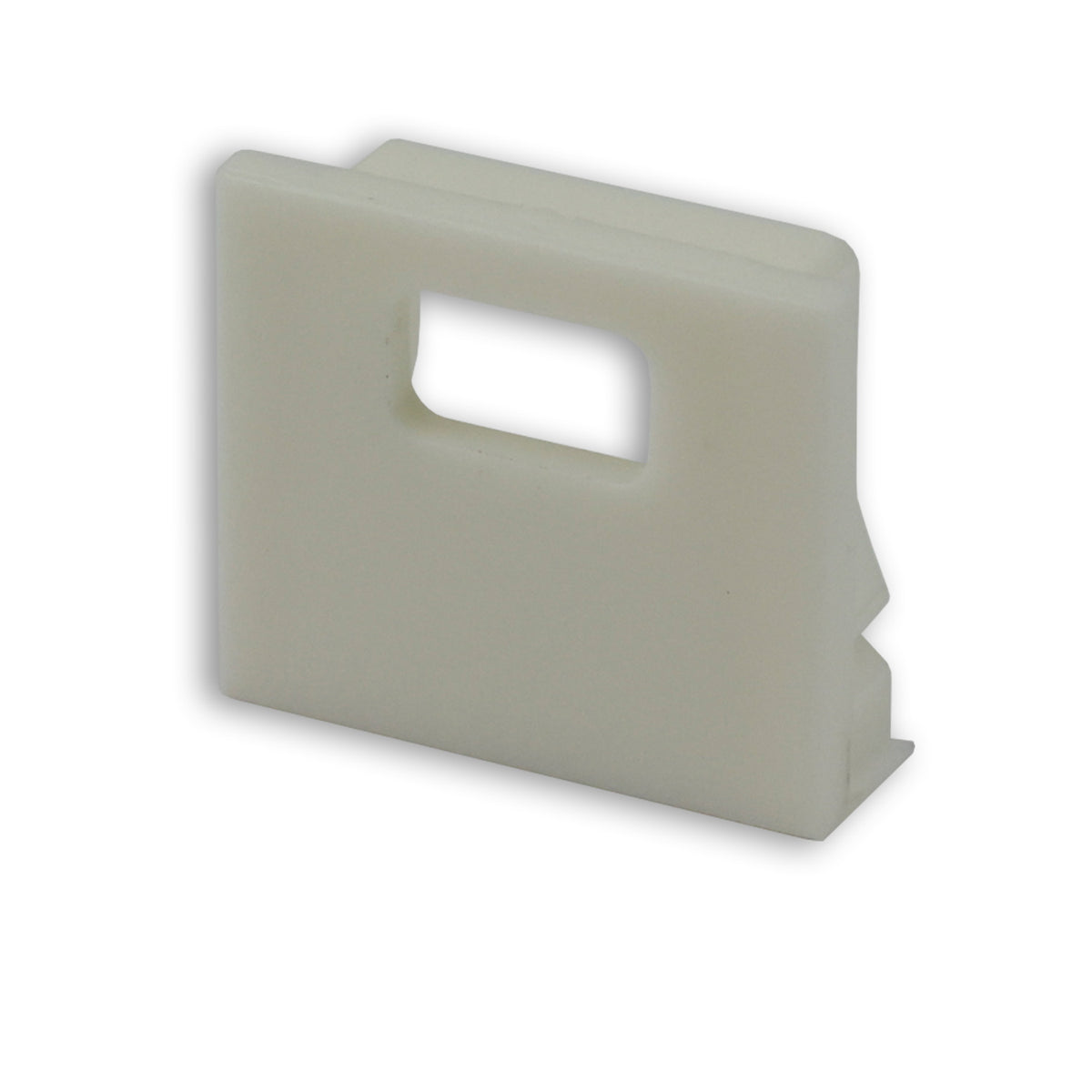 EC78W | Profielaccessoire | Eindkap PURE12 S met kabeldoorvoer | wit