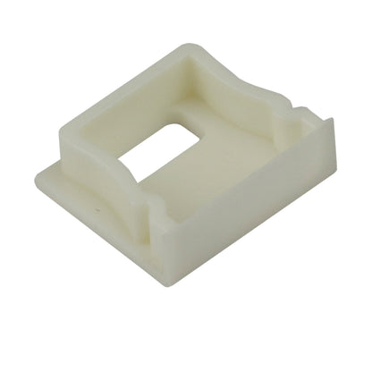 EC78W | Profielaccessoire | Eindkap PURE12 S met kabeldoorvoer | wit