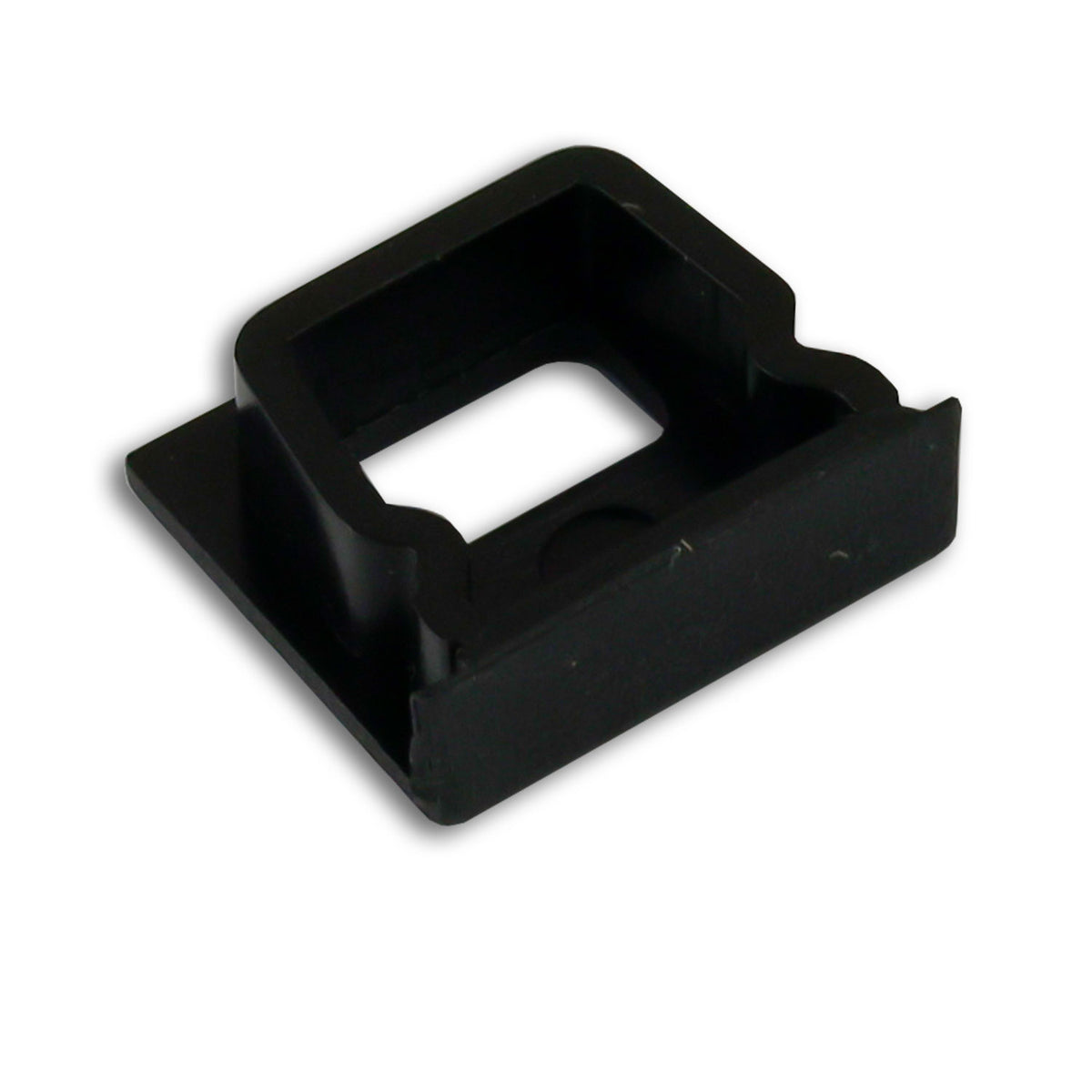 EC82B | Profielaccessoire | eindkap zwart met kabeldoorvoer | voor SURF10