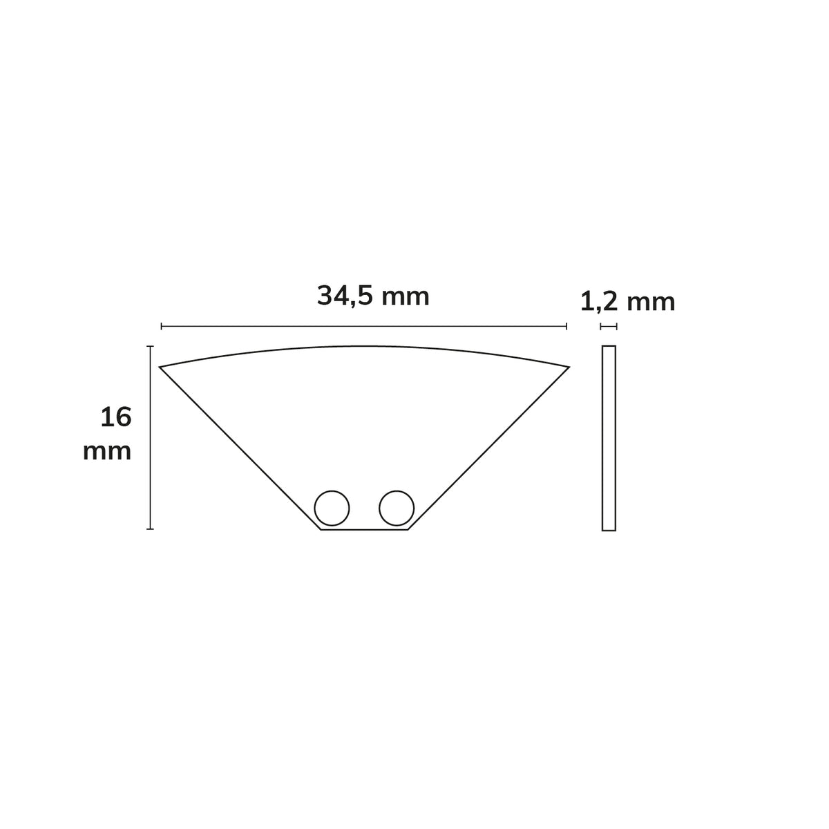 EC84 | Profielaccessoire | eindkap aluminium | voor CORNER12 BORDERLESS