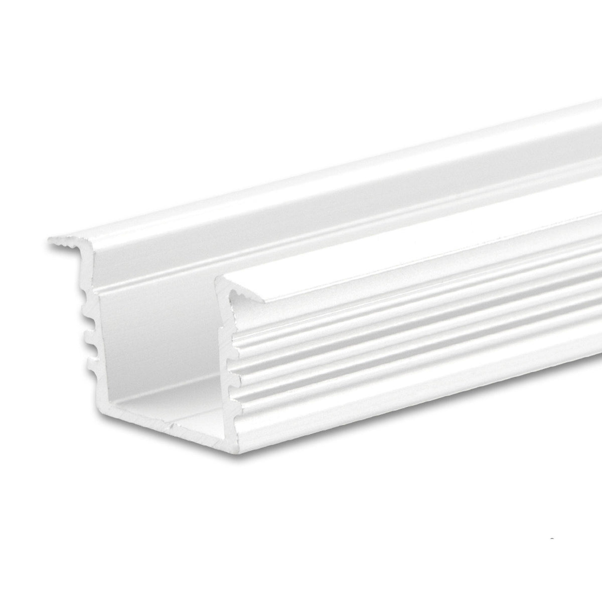 DIVE12 | Aluminium profiel | inbouw | wit RAL9010 | 200cm