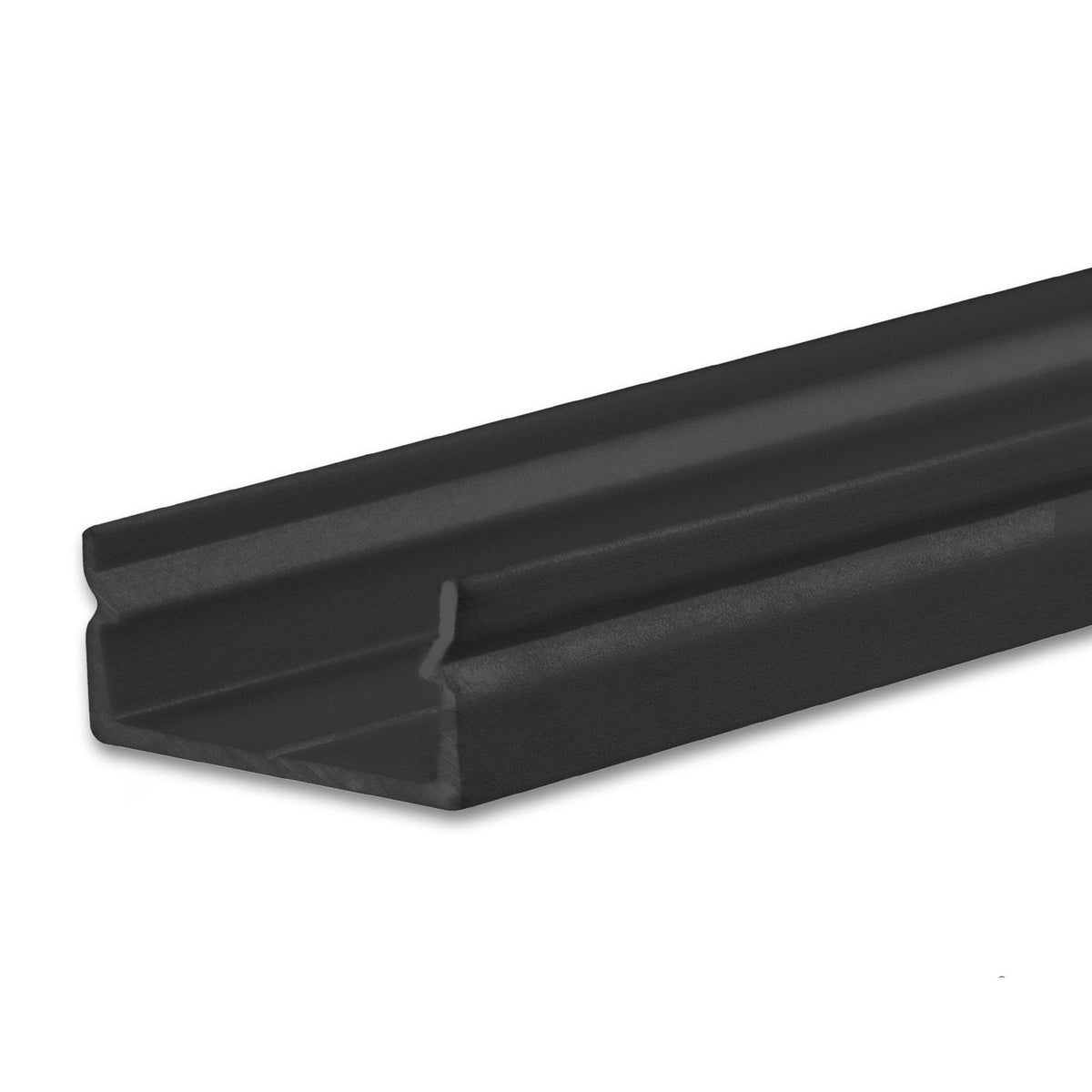 PURE14 S | Aluminium profiel | opbouw | zwart RAL9005