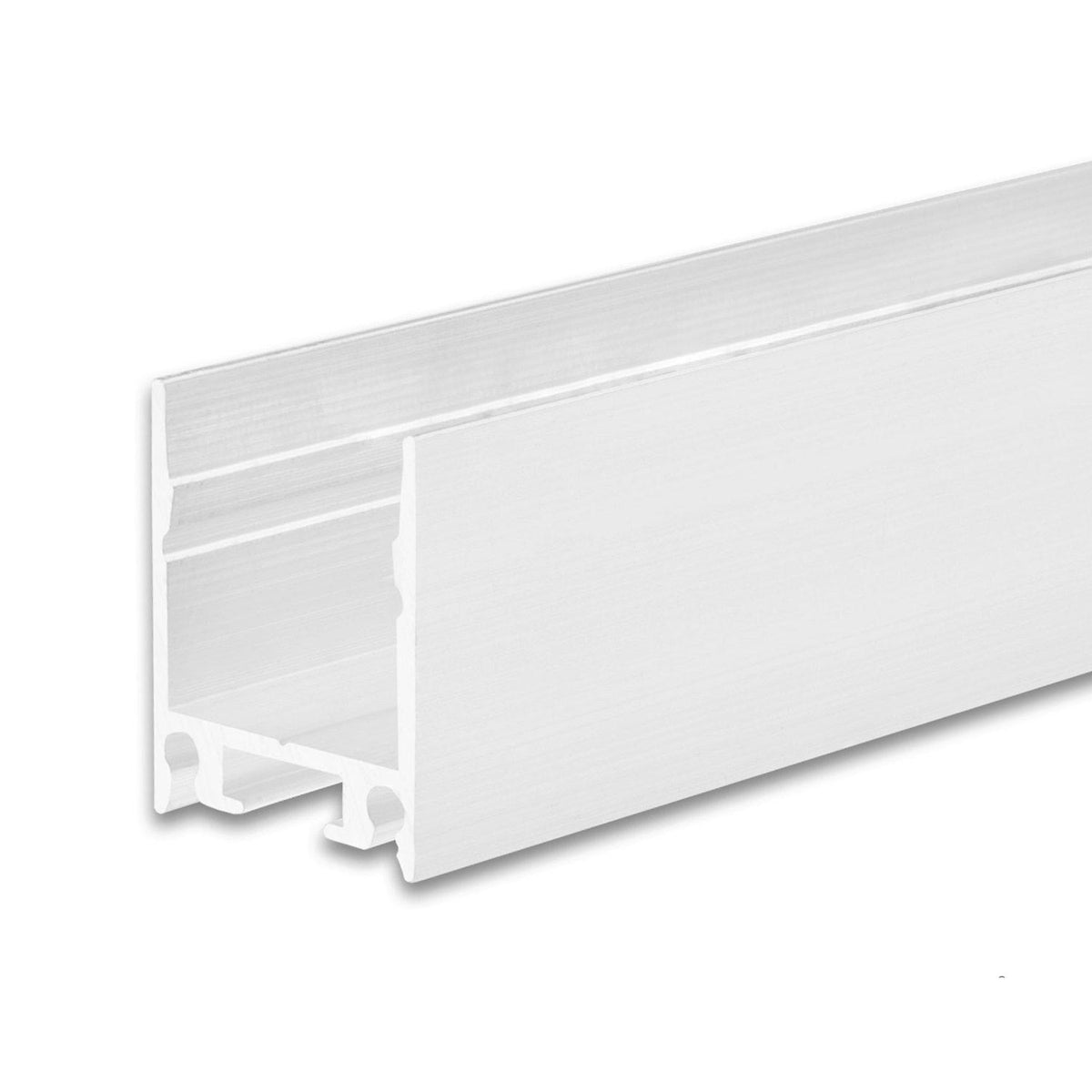 HIDE SINGLE | Aluminium profiel | opbouw indirect | wit RAL 9003 | 200cm