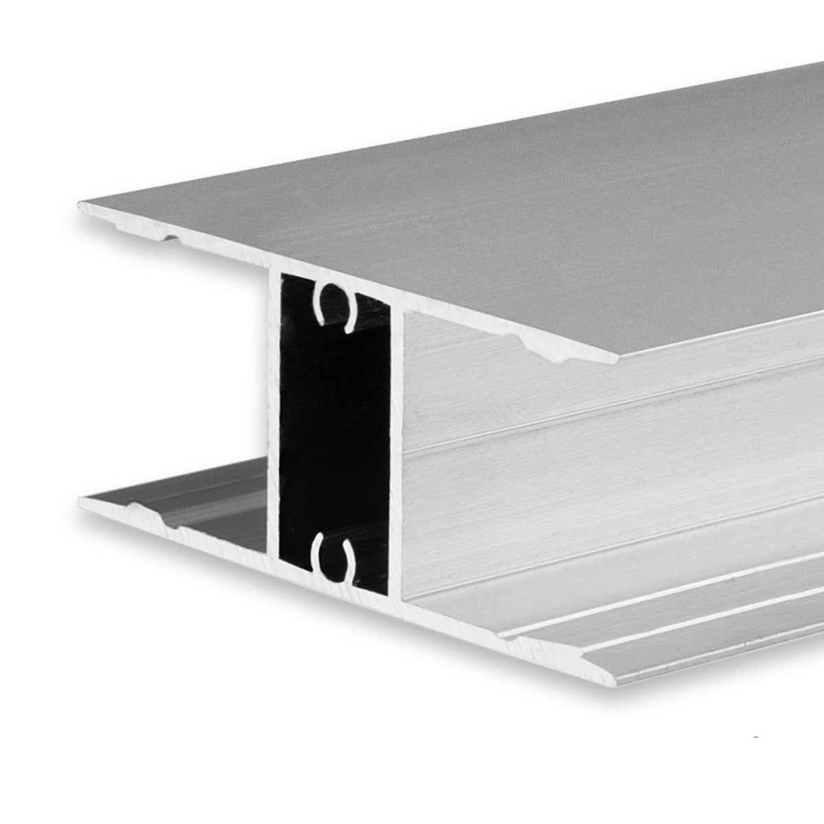 HIDE DOUBLE | Aluminium profiel | opbouw indirect | geanodiseerd | 200cm