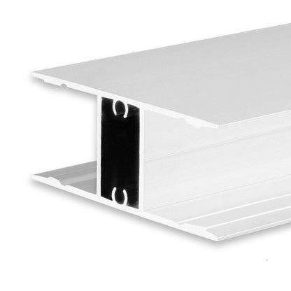 HIDE DOUBLE | Aluminium profiel | opbouw indirect | wit RAL 9003 | 200cm