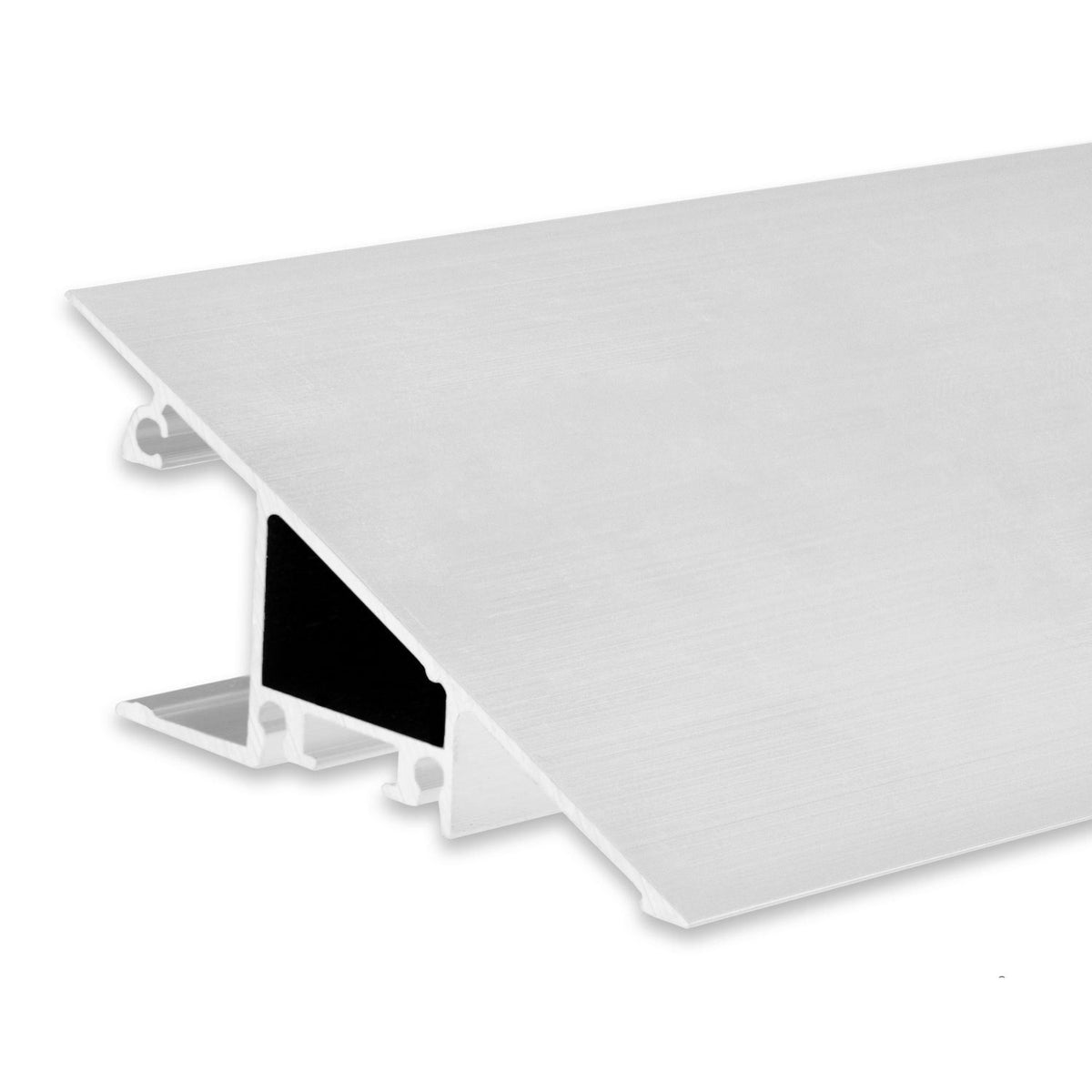 HIDE TRIANGLE | Aluminium profiel | opbouw indirect | wit RAL 9003 | 200cm