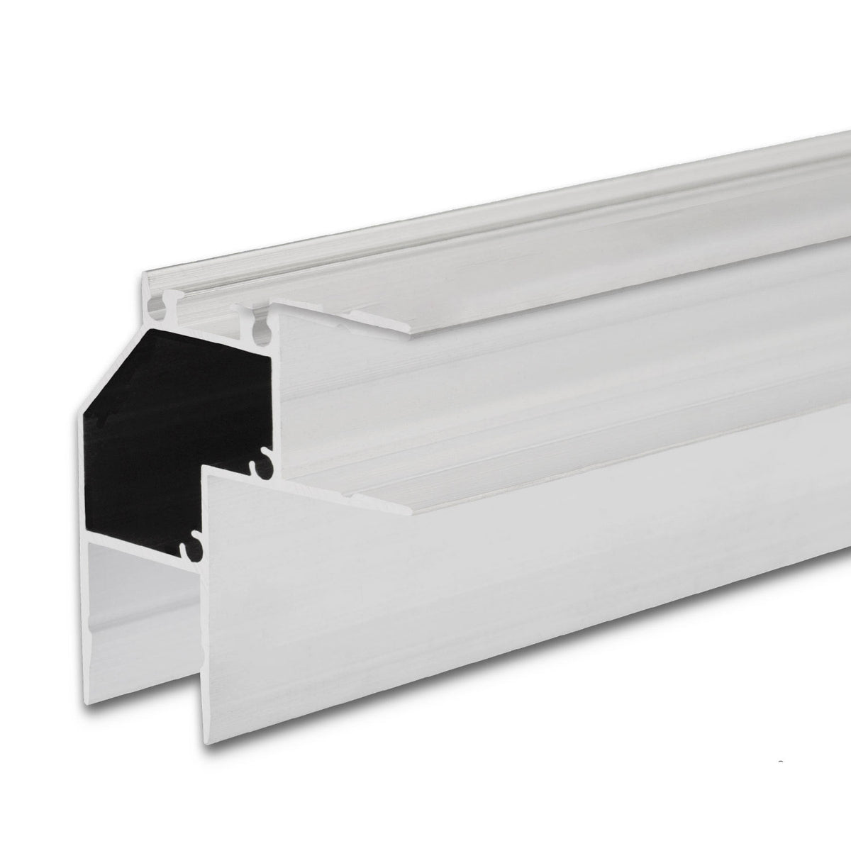 HIDE ANGLE | Aluminium profiel | hoek | wit RAL 9003 | 200cm