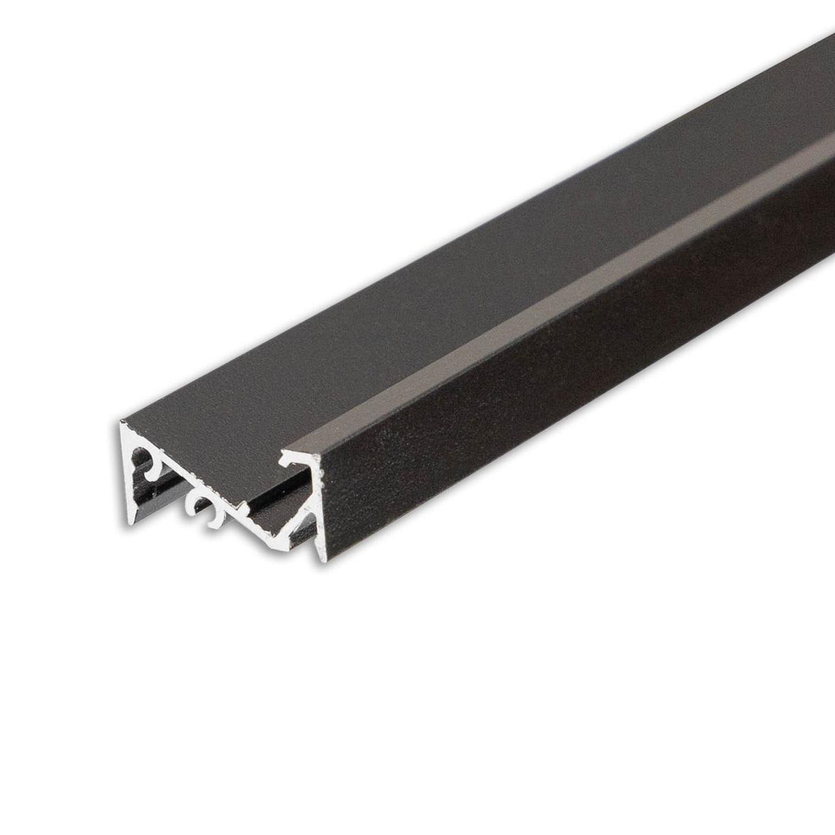 FURNIT6 S | Aluminium profiel | opbouw meubel | zwart RAL 9005 | 200cm