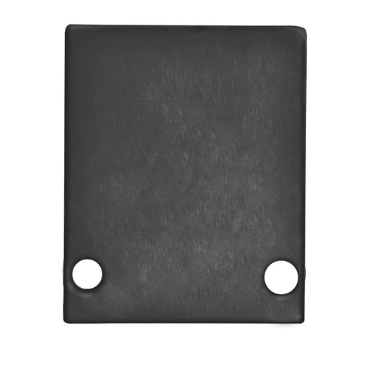 EC89B | Profielaccessoire | Eindkap HIDE SINGLE | zwart RAL9005