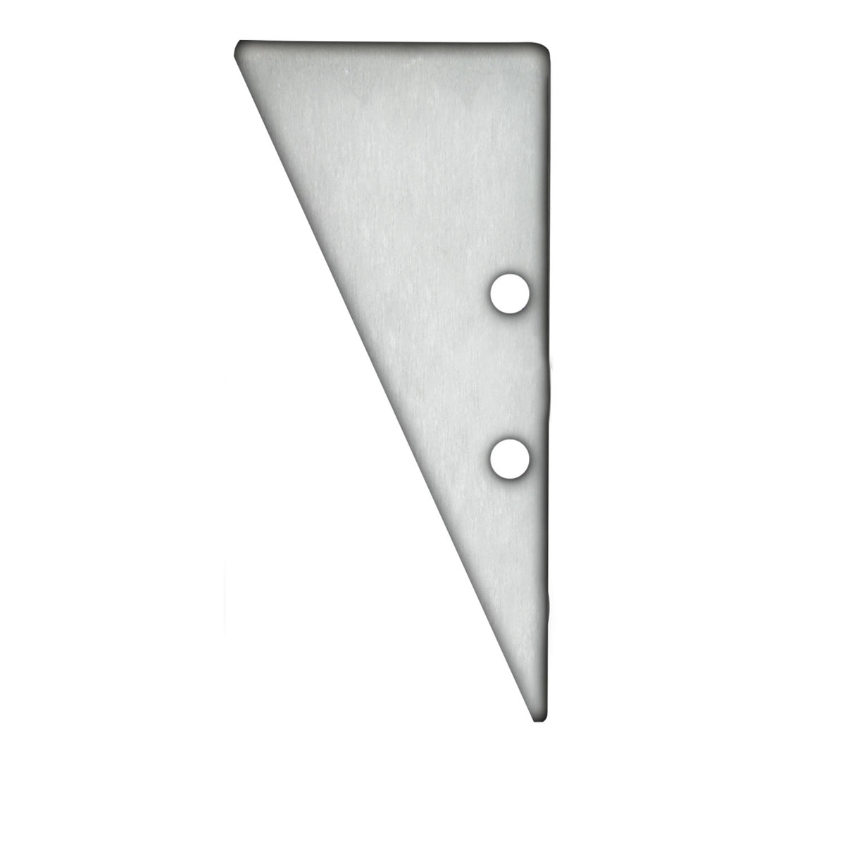 HIDE TRIANGLE | Profielaccessoire | Eindkap EC91 | aluminium geanodiseerd | incl. schroeven