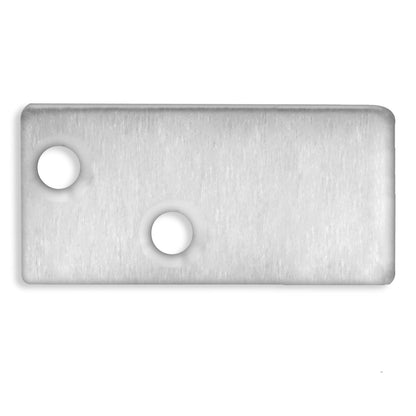 FURNIT6 S | Profielaccessoire | Eindkap EC95 | aluminium geanodiseerd | incl. schroeven