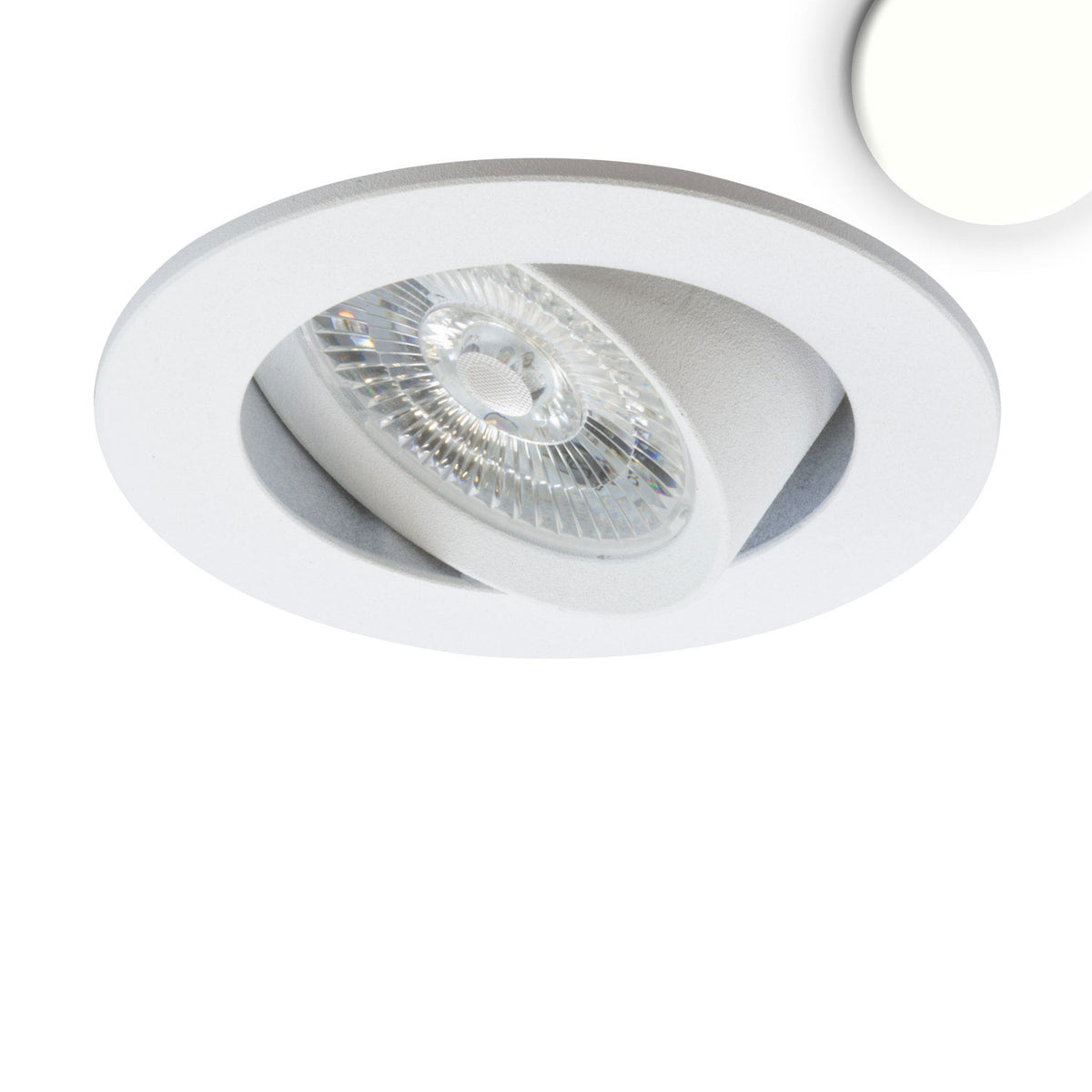 Slim68 MiniAMP | Inbouwspot | wit | rond | 8W | 24V | dimbaar