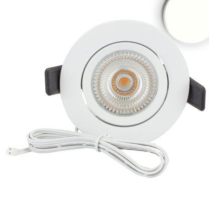 Slim68 MiniAMP | Inbouwspot | wit | rond | 8W | 24V | dimbaar