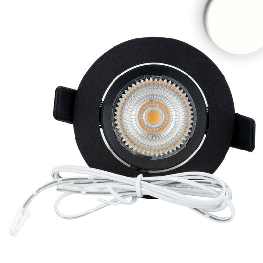Slim68 MiniAMP | Inbouwspot | zwart | rond | 4000K | 8W | 24V | dimbaar