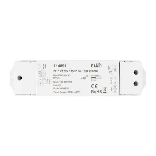 Sys-Pro | Dimmer | TRIAC | radio/push/1-10V ingang | 230V | 480VA