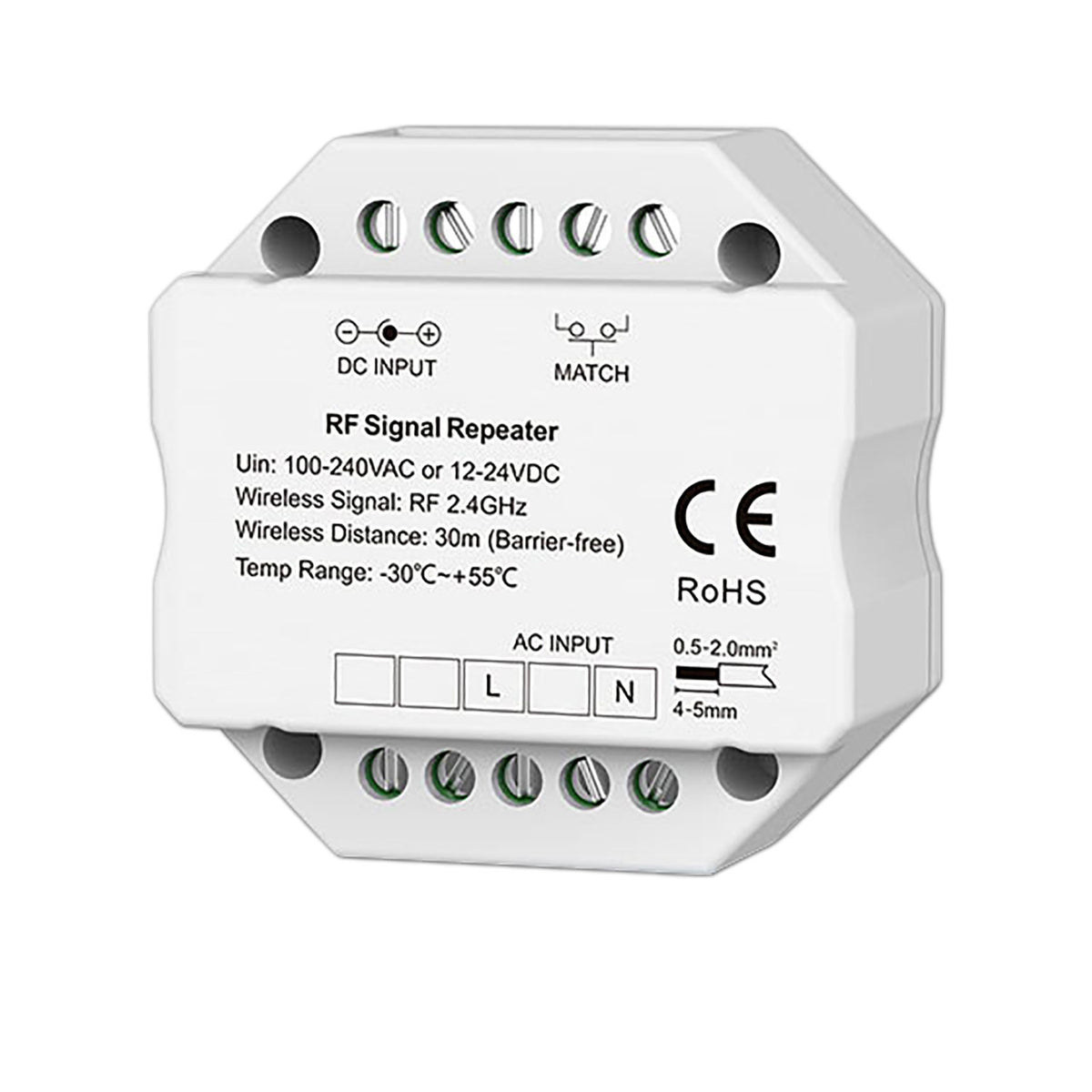 Sys-Pro | Controller | mesh signaalversterker | max. 30m | 12-24V DC/100-240V AC