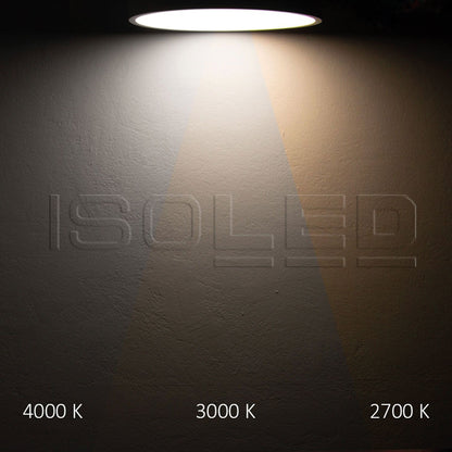 PRO | Plafondlamp | rond DN300 | ColorSwitch 2700/3000/4000K | 30W | dimbaar | zwart