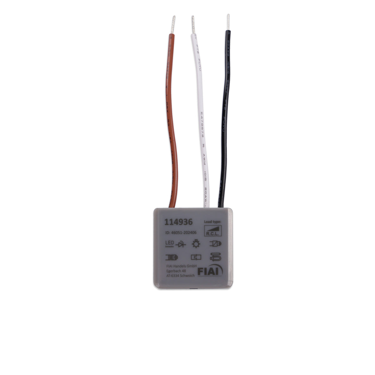 Dimmer | Universele push minidimmer | 230V | 250VA