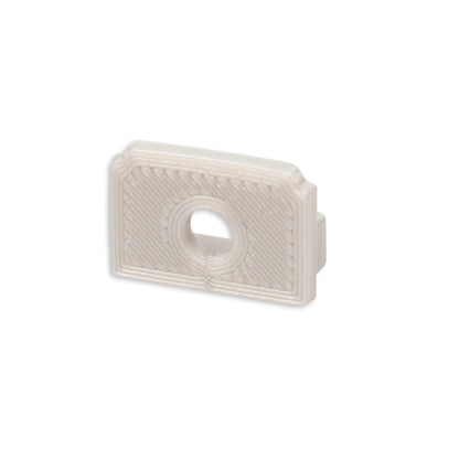 Profielaccessoire | Eindkap E203 met kabeldoorvoer | tegelprofiel eindafwerking | 1 stuk