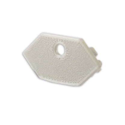 Profielaccessoire | Eindkap E207 met kabeldoorvoer | tegelprofiel binnenhoek | 1 stuk