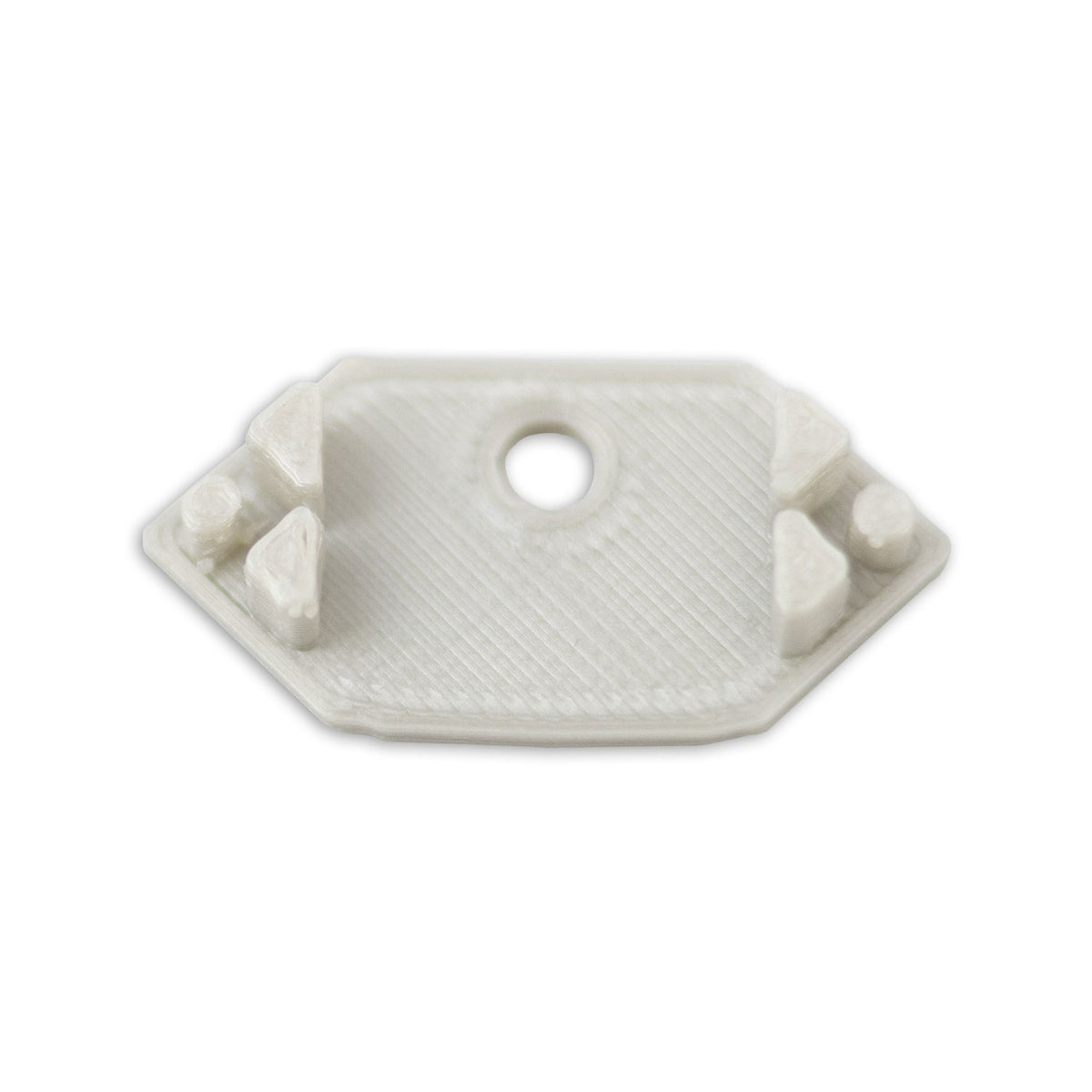 Profielaccessoire | Eindkap E207 met kabeldoorvoer | tegelprofiel binnenhoek | 1 stuk