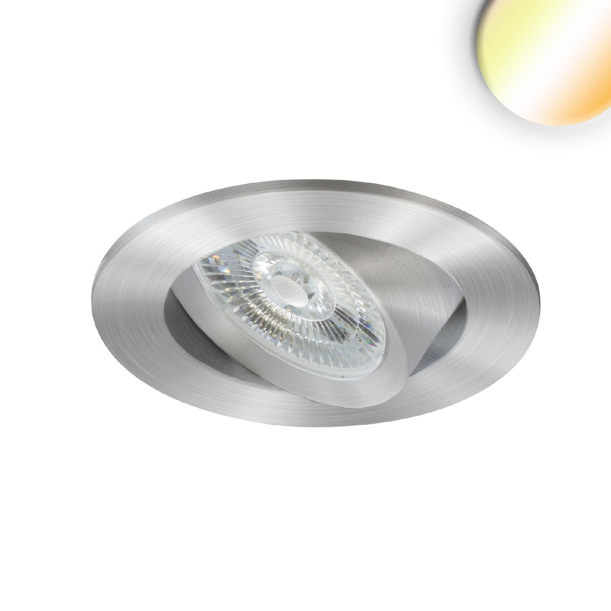 Sunset Slim68 | Inbouwspot | aluminium | rond | dim-to-warm | 9W | 1800-2800K