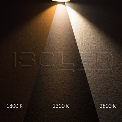 Sunset Slim68 | Inbouwspot | zwart | hoekig | dim-to-warm | 9W | 1800-2800K