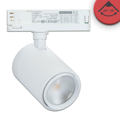 3-PH | Railspot | focusbaar 20°-70° | vleeslicht 1900K | 34W