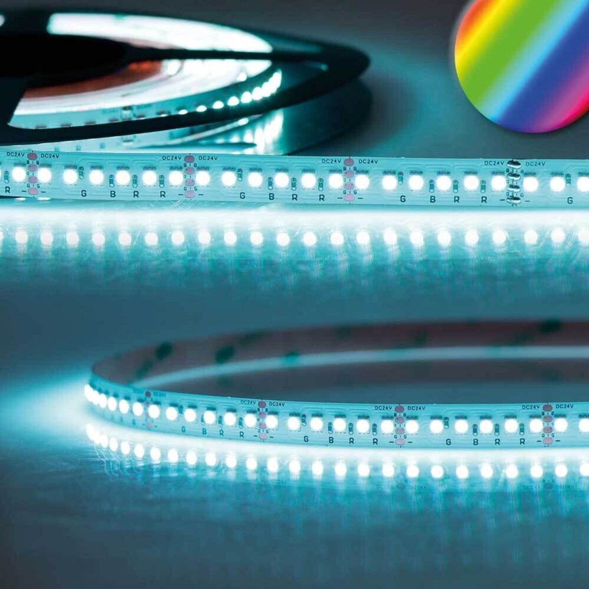 Linear10 RGB | LED-strip | 5m | 12W | 180 LED/m | 24V | IP20
