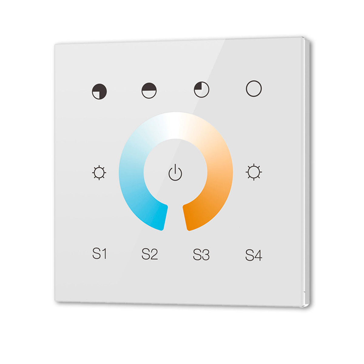 DALI DT8 | Controller | CCT touch master | 1 groep | inbouw | wit