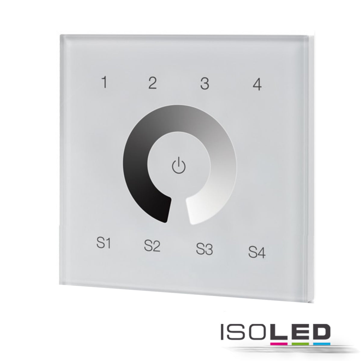 DALI | Dimmer | touch master | 4 groepen / 4 scènes | inbouw | wit
