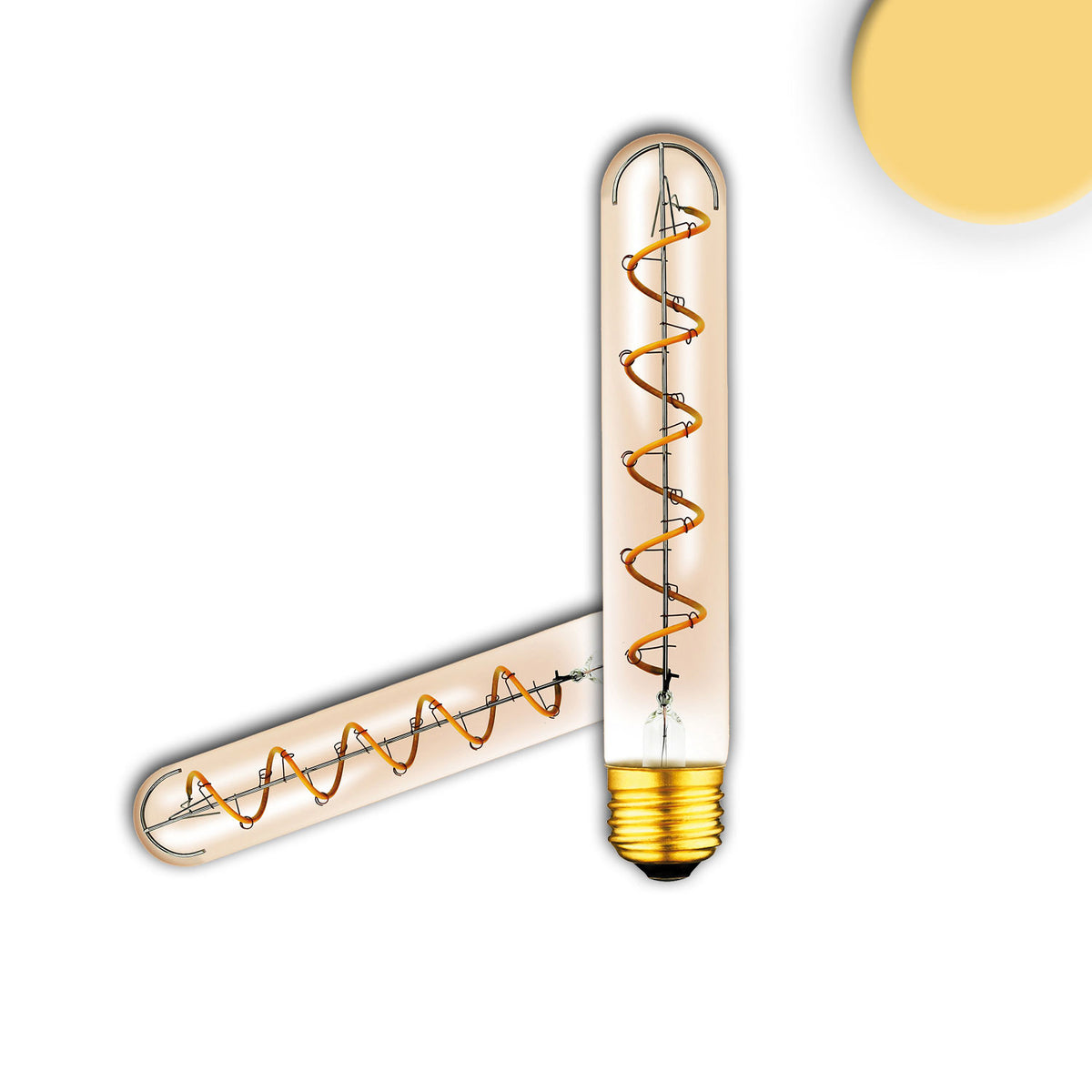 Vintage Line Spiral | LED-lamp | E27 | 4W | 2200K | amber